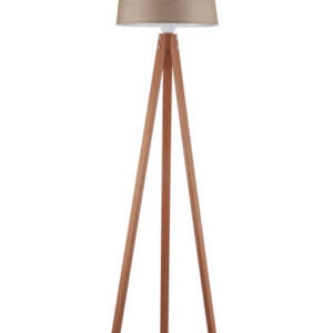 Drewniana Lampa Stojąca
